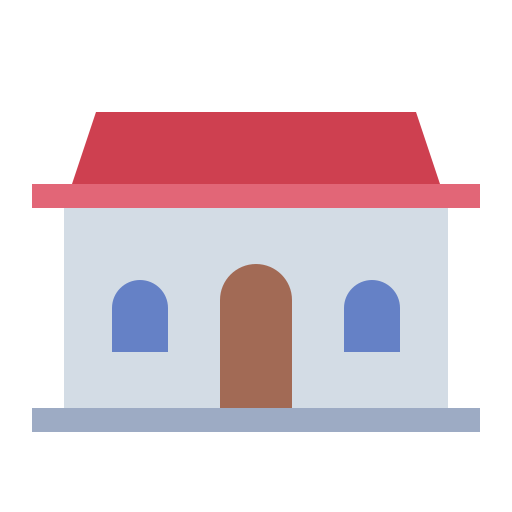 Здание бесплатно иконка