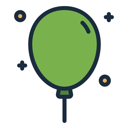 Balloon free icon