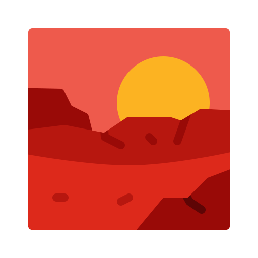 paisaje icono gratis