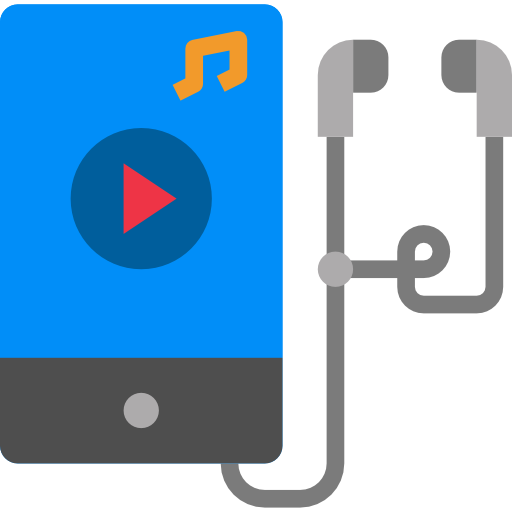 Music player turkkub Flat icon