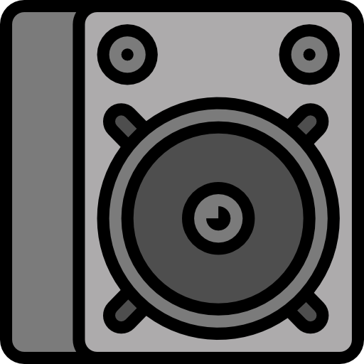 Loudspeaker turkkub Lineal Color icon