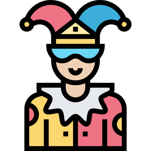 Clown Meticulous Lineal Color icon