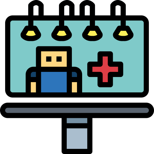 Billboard free icon