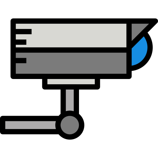 circuito cerrado de televisión icono gratis