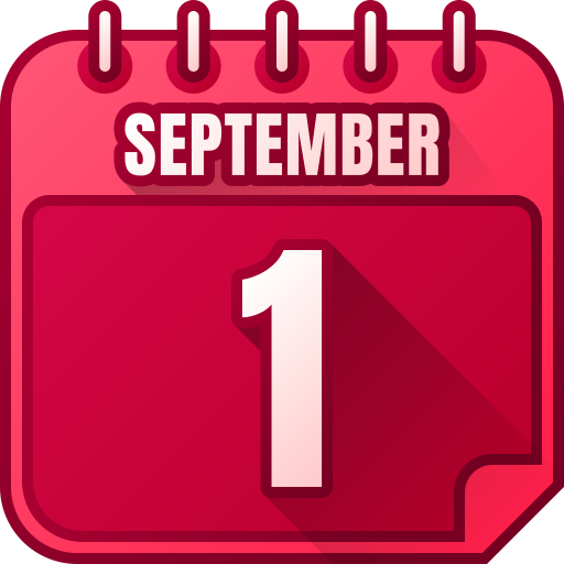 septiembre icono gratis