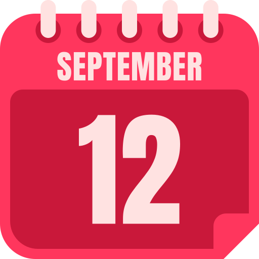 septiembre icono gratis