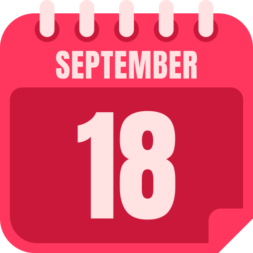 septiembre icono gratis