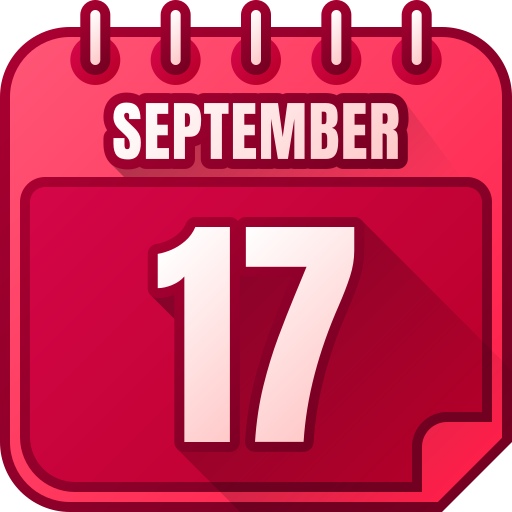 septiembre icono gratis