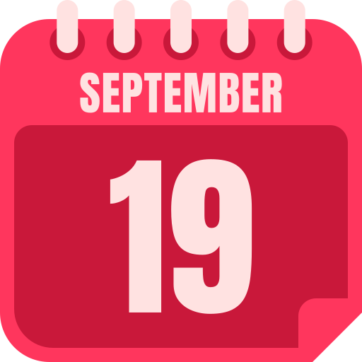 septiembre icono gratis