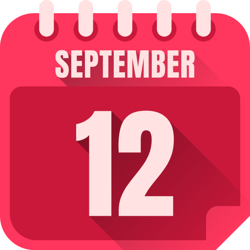 septiembre icono gratis