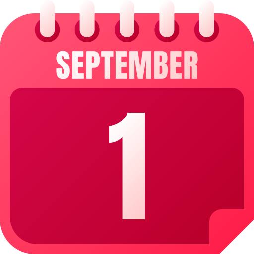 septiembre icono gratis