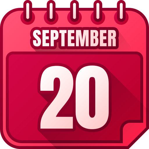 septiembre icono gratis