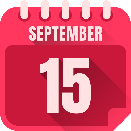 15 de septiembre icono gratis