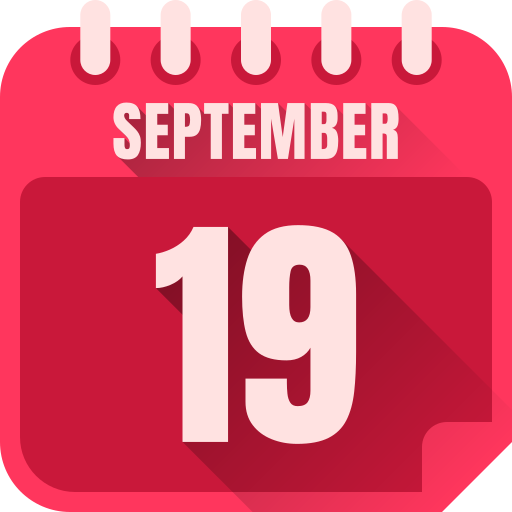 septiembre icono gratis