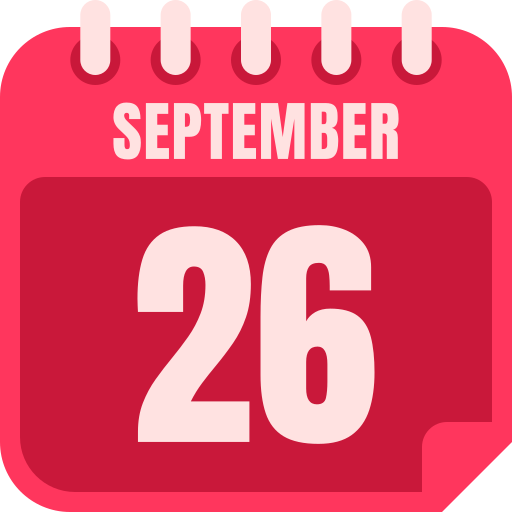 septiembre icono gratis