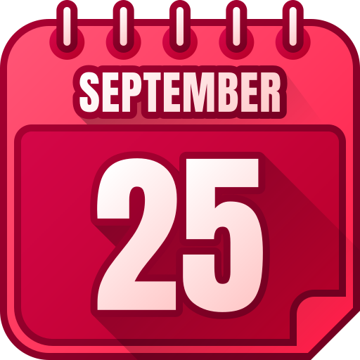 septiembre icono gratis