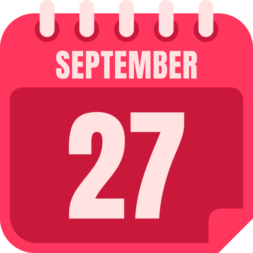 septiembre icono gratis