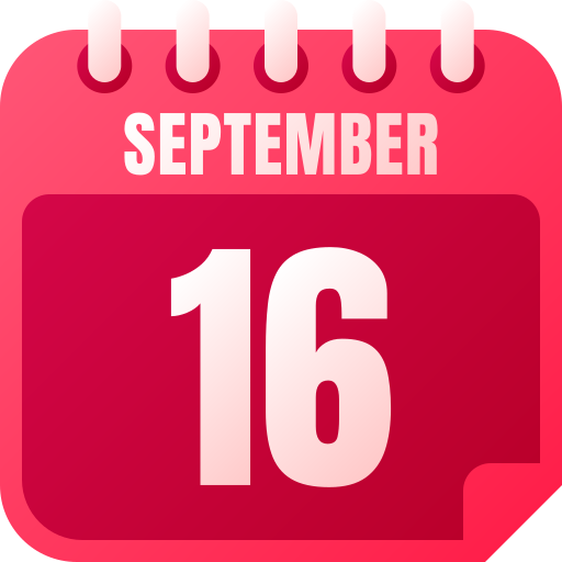 septiembre icono gratis