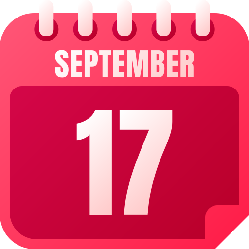 septiembre icono gratis