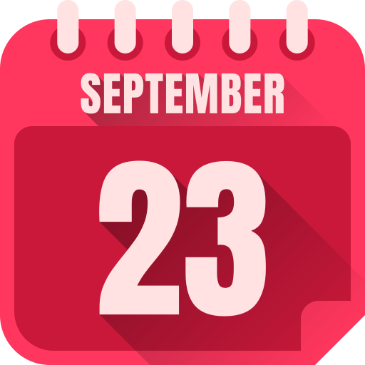 septiembre icono gratis