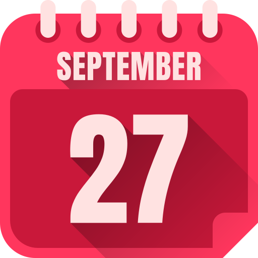 septiembre icono gratis