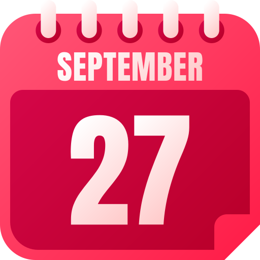 septiembre icono gratis