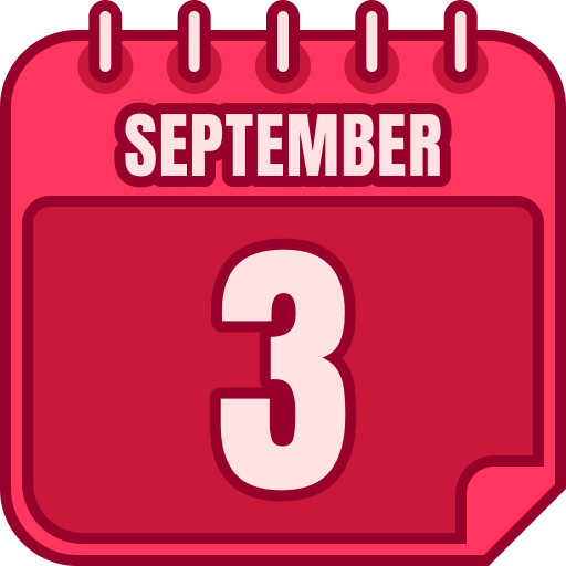septembre Icône gratuit septembre Icône gratuit
