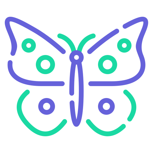 mariposa icono gratis