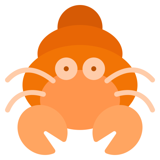 Hermit crab - Free animals icons