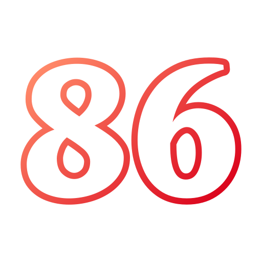 86 icono gratis