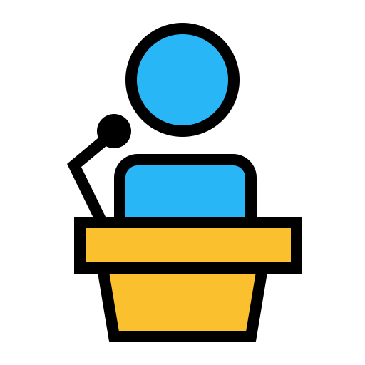 conferencia icono gratis