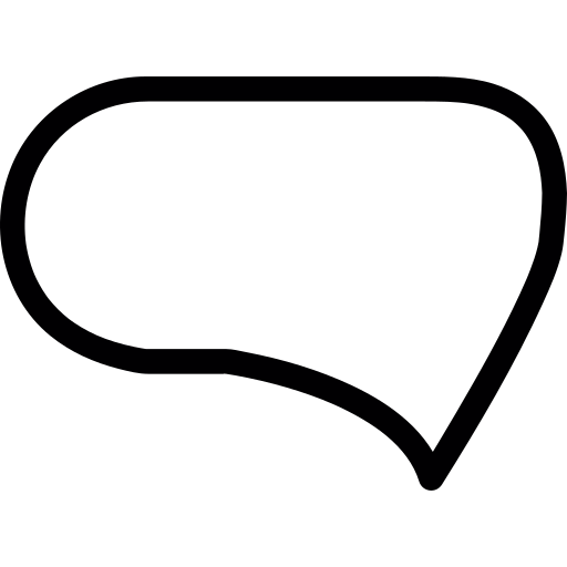Speech balloon free icon