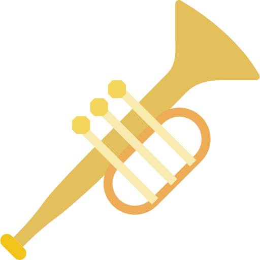 Trumpet - Free music icons