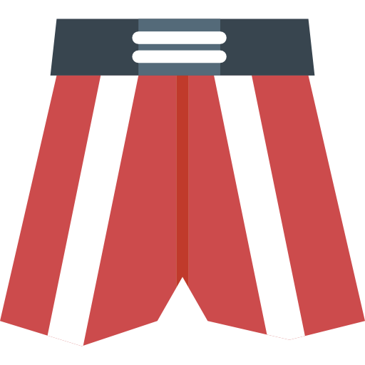 pantalones cortos de boxeo icono gratis