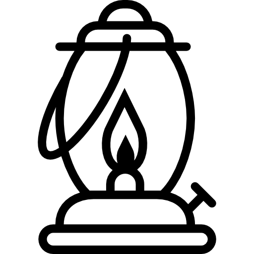 Lamp Basic Miscellany Lineal icon