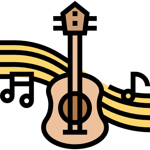 guitarra icono gratis
