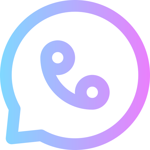 WhatsApp purple logo icon