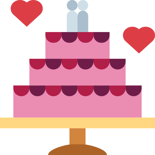 gâteau de mariage Icône gratuit gâteau de mariage Icône gratuit