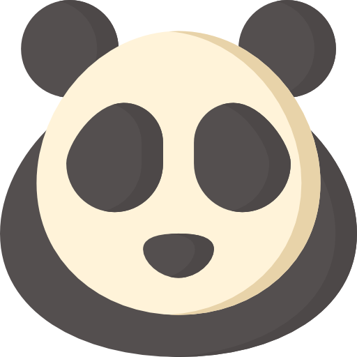 panda icono gratis