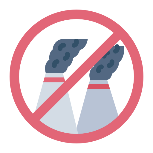 pas de pollution Icône gratuit pas de pollution Icône gratuit
