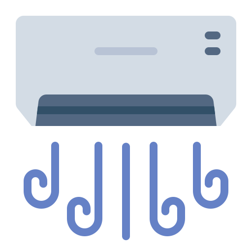 aire acondicionado icono gratis