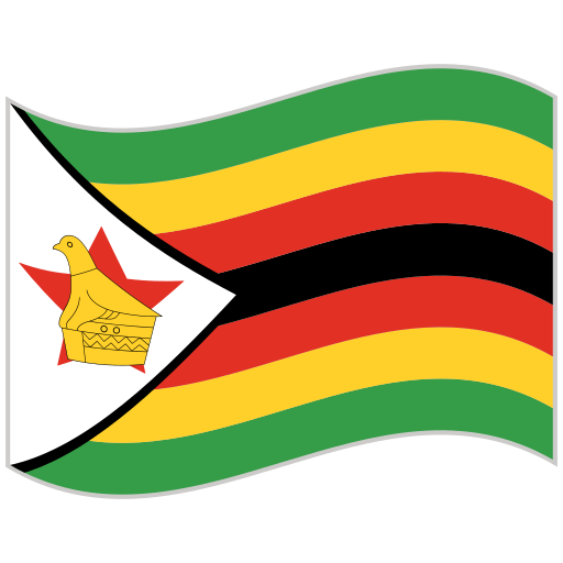 bandera de zimbabwe icono gratis