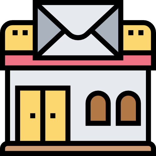 oficina postal icono gratis