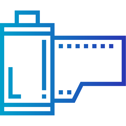Рулон пленки бесплатно иконка Рулон пленки бесплатно иконка