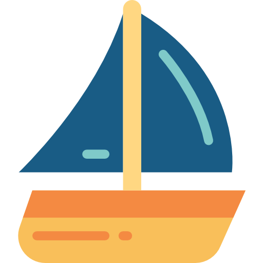 Yatch Smalllikeart Flat icon