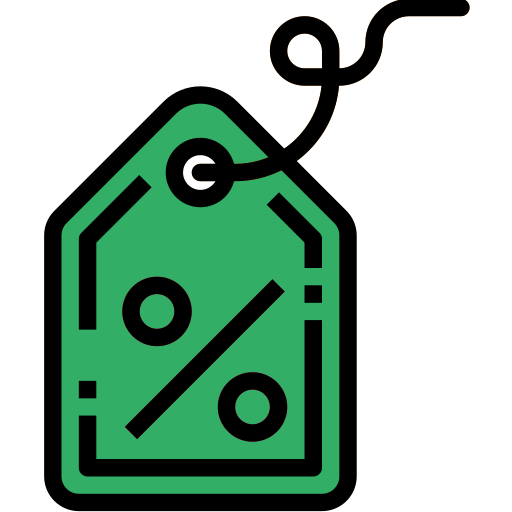 descuento icono gratis