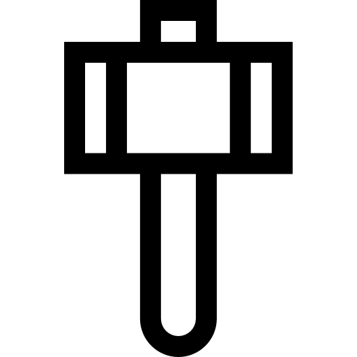 martillo icono gratis