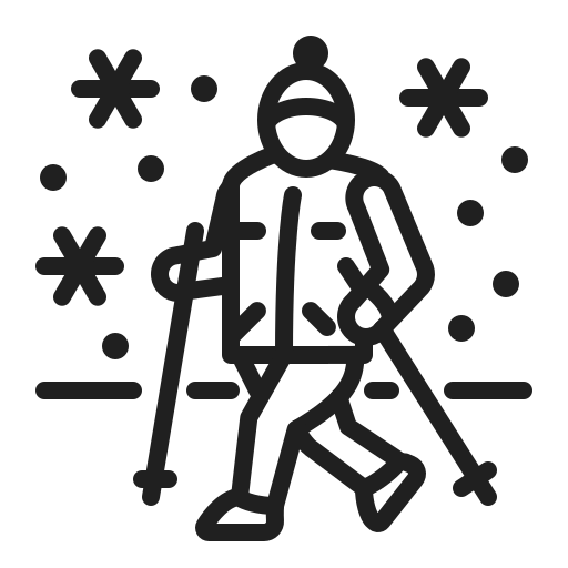 Walking free icon