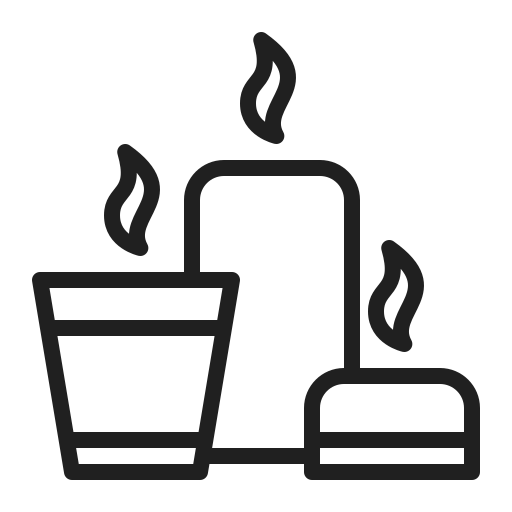 bougies Icône gratuit