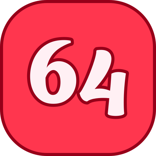 64 icono gratis